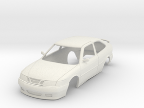 2000 SAAB 9-3 Viggen Coupe in White Natural Versatile Plastic