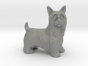 1-25 Scale Scottish Terrier in Gray PA12