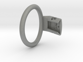 Q4e single ring 54.1mm in Gray PA12: Small