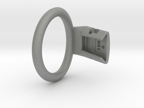 Q4e single ring 47.7mm in Gray PA12: Small