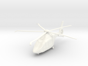 Airbus H160 Utility Helicopter in White Premium Versatile Plastic: 1:100