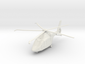 Airbus H160 Utility Helicopter in White Natural Versatile Plastic: 1:160 - N