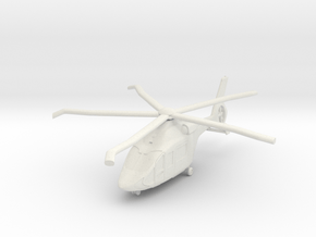 Airbus H160 Utility Helicopter in White Natural Versatile Plastic: 1:200