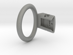 Q4e single ring 44.6mm in Gray PA12: Extra Small