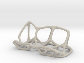 Quad mesh phone stand in Natural Sandstone