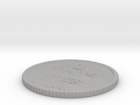 1 $LUNC / Terra Luna Classic Physical Crypto coin in Aluminum