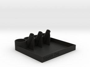 Pit Tray    by Square One 3Designs in Black Smooth Versatile Plastic