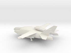 Beriev VVA-14 1M (Landing Gears) in White Natural Versatile Plastic: 6mm