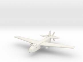 Douglas XB-42 Mixmaster 1/144 (In Flight) in White Natural Versatile Plastic
