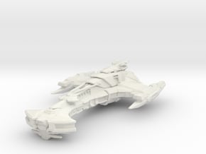 Klingon Bortasqu' Class 1/7000 in White Natural Versatile Plastic