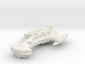 Klingon Bortasqu' Class 1/20000 Attack Wing in White Natural Versatile Plastic