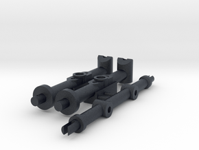 Reproduction of Rear body post CRP-1623 For Tamiya in Black PA12