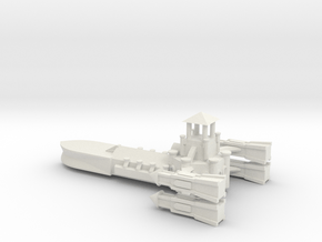 Gothic Destroyer in White Natural Versatile Plastic