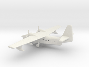 1/700 Scale Grumman HU-16 Albatross w Gear in White Natural Versatile Plastic