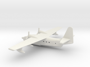 1/350 Scale Grumman HU-16 Albatross in White Natural Versatile Plastic