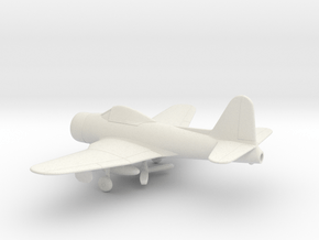 Ryan FR-1 Fireball in White Natural Versatile Plastic: 1:64 - S