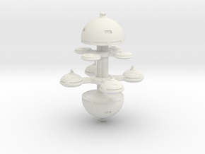 Utopia Planitia Spacedock 1/50000 in White Natural Versatile Plastic