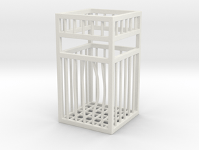 Jaws - Shark Cage in White Natural Versatile Plastic