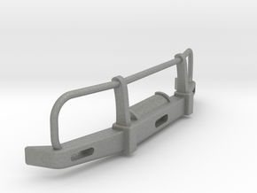 Bullbar for 4WD like Toyota Hilux 1:16 Scale in Gray PA12