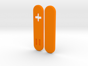 Victorinox 58mm Scales Cross/Tritium in Orange Processed Versatile Plastic