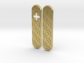 Victorinox 58mm Scales  in Natural Brass