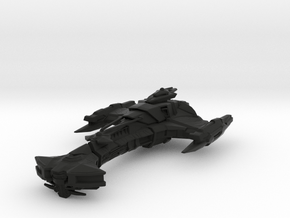 Klingon Bortas Class (STO) 1/4800 in Black Premium Versatile Plastic