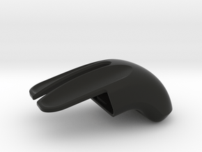 Support Mouse Tail - small in Black Smooth Versatile Plastic