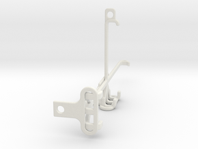 Apple iPhone 14 Plus tripod & stabilizer mount in White Natural Versatile Plastic