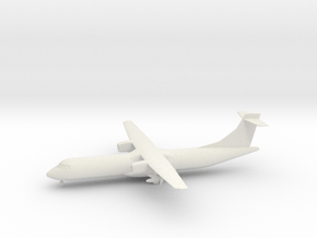 ATR 72 in White Natural Versatile Plastic: 1:160 - N