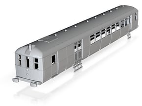 o-120fs-lner-axholme-sentinel-d209-railcar in Tan Fine Detail Plastic