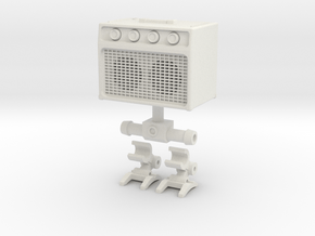 Reverberator Mk 1 audio assault droid in White Natural Versatile Plastic