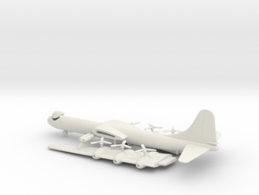 Convair B-36 Peacemaker in White Natural Versatile Plastic: 1:200