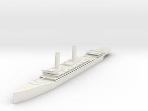RMS Oceanic in White Natural Versatile Plastic: 1:1200