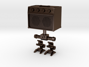 Reverberator Mk 1 audio assault droid in Polished Bronze Steel