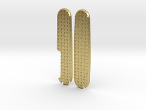 Victorinox 91mm Plus Scales Frag in Natural Brass