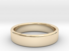Straight Profile Ring in 14K Yellow Gold: 8 / 56.75