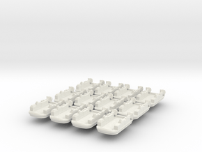 9 LCAC x12 in White Natural Versatile Plastic