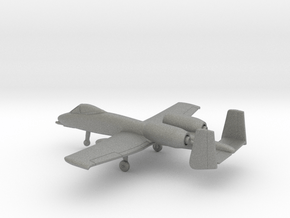 Fairchild Republic A-10 Thunderbolt II in Gray PA12: 1:200