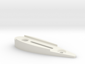 Daisy Avanti Adjustable Butt Plate Base in White Natural Versatile Plastic