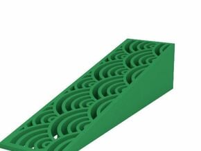 Door stop in Green Processed Versatile Plastic