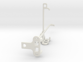 Asus ROG Phone 6D Ultimate tripod mount in White Natural Versatile Plastic
