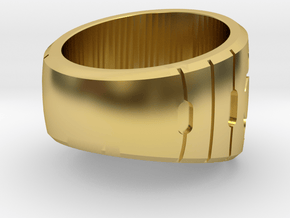 Assassin's Creed Ring in Polished Brass: 6 / 51.5