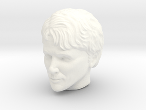 Jim Hutton - Head Sculpt 1.6 in White Processed Versatile Plastic