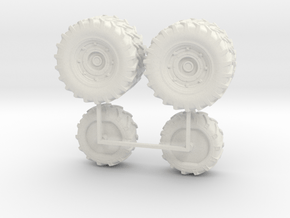 Mad MAX - Gigahorse - Wheels in White Natural Versatile Plastic