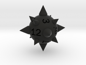 Morningstar D12 (rhombic) in Black Smooth PA12
