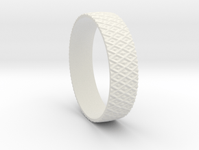 Bracelet. in White Natural Versatile Plastic