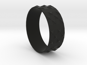 Bracelet in Black Smooth Versatile Plastic