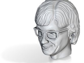 Austin Powers Head Sculpt - 1.6 in Tan Fine Detail Plastic