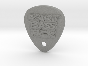 Big Phat Bass Pick (3mm, 1.5" x 1.25") in Gray PA12: d10