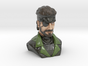 Big Boss Bust - Full Color in Smooth Full Color Nylon 12 (MJF)